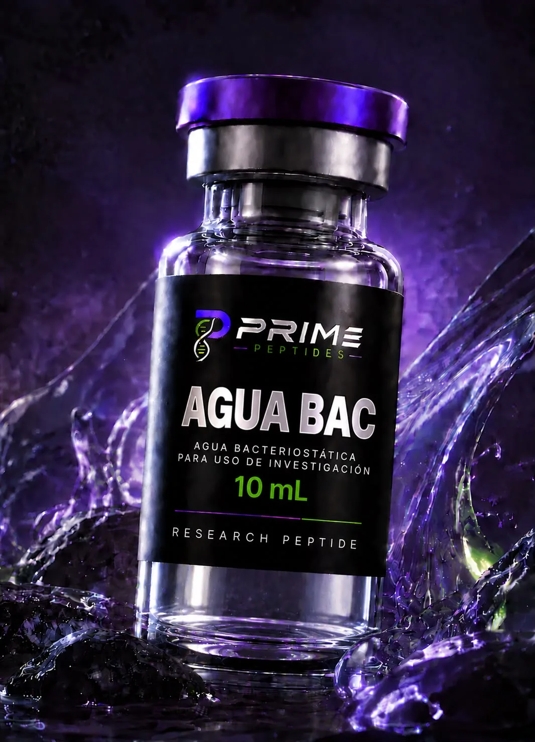 Agua bacteriostática
